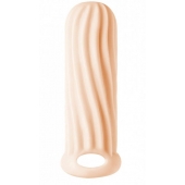 Телесный фаллоудлинитель Homme Wide - 13 см. - Lola Games - в Кирове купить с доставкой