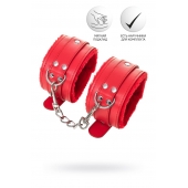 Красные оковы Anonymo из искусственной кожи - ToyFa - купить с доставкой в Кирове