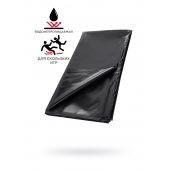 Черная простыня для секса из ПВХ - 220 х 200 см. - ToyFa - купить с доставкой в Кирове