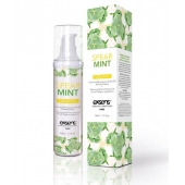 Разогревающее массажное масло Gourmet Spearmint Organic с органическими ингредиентами - 50 мл. - Exsens - купить с доставкой в Кирове