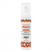 Разогревающее массажное масло Gourmet White Peach Organic с органическими ингредиентами - 50 мл. - Exsens - купить с доставкой в Кирове