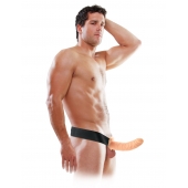 Полый страпон 8  Hollow Strap-On телесного цвета - 19 см. - Pipedream - купить с доставкой в Кирове