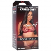 Мастурбатор-вагина Karlee Grey ULTRASKYN Pocket Pussy - Doc Johnson - в Кирове купить с доставкой