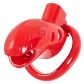 Красный мужской пояс верности из пластика - ToyFa - купить с доставкой в Кирове