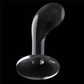 Прозрачный стимулятор простаты Flawless Clear Prostate Plug - 15 см. - Lovetoy - в Кирове купить с доставкой