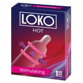 Стимулирующая насадка на пенис LOKO HOT с возбуждающим эффектом - Sitabella - в Кирове купить с доставкой