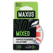 Презервативы в пластиковом кейсе MAXUS AIR Mixed - 3 шт. - Maxus - купить с доставкой в Кирове