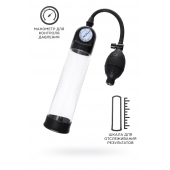 Прозрачная механическая помпа Roald с манометром - Sexus - в Кирове купить с доставкой