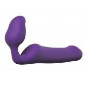 Фиолетовый безремневой страпон Queens L - Adrien Lastic - купить с доставкой в Кирове
