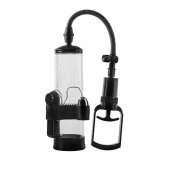 Прозрачная вакуумная помпа с вибрацией Vibrating Penis Pump - Dream Toys - в Кирове купить с доставкой