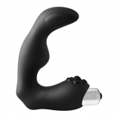 Черный вибромассажер простаты FantASStic Vibrating Prostate Massager - 11,3 см. - Dream Toys - в Кирове купить с доставкой