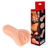 Телесный реалистичный мастурбатор в виде вагины - Bior toys - в Кирове купить с доставкой