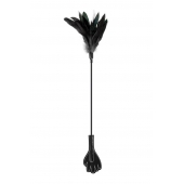 Двусторонний стек-щекоталка Sweet Caress Feather Whip - 58 см. - Sweet Caress - купить с доставкой в Кирове