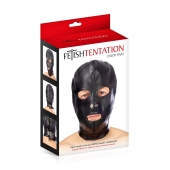 Маска-шлем с прорезями для глаз и рта - Fetish Tentation - купить с доставкой в Кирове