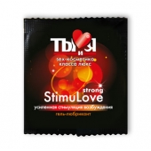 Разогревающий гель-лубрикант Stimulove Strong в одноразовой упаковке - 4 гр. - Биоритм - купить с доставкой в Кирове