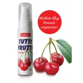 Гель-смазка Tutti-frutti с вишнёвым вкусом - 30 гр. - Биоритм - купить с доставкой в Кирове