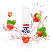 Гель-смазка Tutti-frutti с земляничным вкусом - 30 гр. - Биоритм - купить с доставкой в Кирове