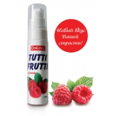 Гель-смазка Tutti-frutti с малиновым вкусом - 30 гр. - Биоритм - купить с доставкой в Кирове