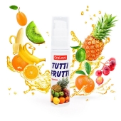 Гель-смазка Tutti-frutti со вкусом тропических фруктов - 30 гр. - Биоритм - купить с доставкой в Кирове