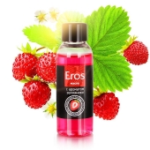 Массажное масло Eros fantasy с ароматом земляники - 50 мл. - Биоритм - купить с доставкой в Кирове