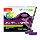 Возбуждающее средство для мужчин Mans Power plus - 10 капсул (0,35 гр.) +1 в подарок - SuperCaps - купить с доставкой в Кирове