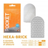 Карманный мастурбатор HEXA-BRICK - Tenga - в Кирове купить с доставкой