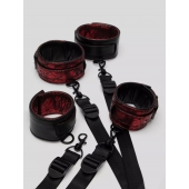 Изысканный набор фиксаций на кровати Reversible Under Mattress Restraint Set - Fifty Shades of Grey - купить с доставкой в Кирове