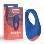 Синее эрекционное кольцо RRRING Dinner Date Cock Ring - FeelzToys - в Кирове купить с доставкой