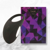 Черное эрекционное виброкольцо Thor Cockring - FeelzToys - в Кирове купить с доставкой