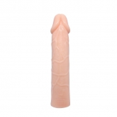 Удлиняющая насадка на пенис Deep Love - 21,5 см. - Baile - в Кирове купить с доставкой
