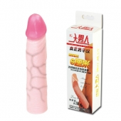 Удлиняющая насадка на пенис Deep Love - 21,5 см. - Baile - в Кирове купить с доставкой