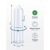 Презервативы MY.SIZE размер 47 - 10 шт. - My.Size - купить с доставкой в Кирове
