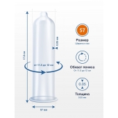 Презервативы MY.SIZE размер 57 - 3 шт. - My.Size - купить с доставкой в Кирове