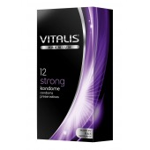 Презервативы с утолщённой стенкой VITALIS PREMIUM strong - 12 шт. - Vitalis - купить с доставкой в Кирове