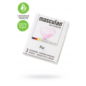 Супертонкие презервативы Masculan Pur - 3 шт. - Masculan - купить с доставкой в Кирове