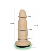 Телесная насадка Harness - 13,3 см. - LOVETOY (А-Полимер) - купить с доставкой в Кирове