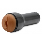 Коричневый мастурбатор-вагина Feel Stroker - Kiiroo - в Кирове купить с доставкой