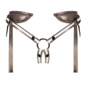 Бронзовый пояс для насадок Desirous Harness - Strap-on-me - купить с доставкой в Кирове