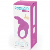 Фиолетовое эрекционное виброкольцо Happy Rabbit Rechargeable Rabbit Cock Ring - Happy Rabbit - в Кирове купить с доставкой
