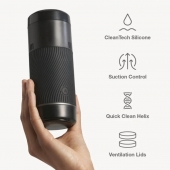 Черный мастурбатор с контролем всасывания Arcwave Pow Stroker - Arcwave - в Кирове купить с доставкой