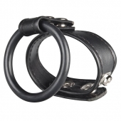 Двойное кольцо выносливости на пенис DUAL STAMINA RING - BlueLine - в Кирове купить с доставкой