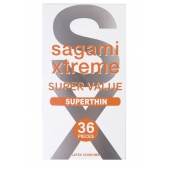 Ультратонкие презервативы Sagami Xtreme Superthin - 36 шт. - Sagami - купить с доставкой в Кирове