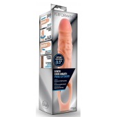 Телесная насадка на пенис 9 Inch Cock Sheath Extender - 22,2 см. - Blush Novelties - в Кирове купить с доставкой