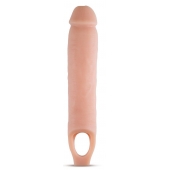 Телесная насадка на пенис 11.5 Inch Cock Sheath Penis Extender - 29,2 см. - Blush Novelties - в Кирове купить с доставкой