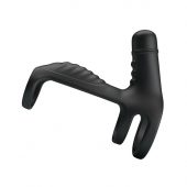 Черная вибронасадка на пенис Vibrating Penis Sling - Baile - в Кирове купить с доставкой