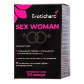 Капсулы для женщин Erotichard sex woman - 20 капсул (0,370 гр.) - Erotic Hard - купить с доставкой в Кирове