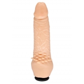 Телесная насадка-фаллос с шипами для массажа клитора - 17,8 см. - LOVETOY (А-Полимер) - купить с доставкой в Кирове