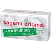 Ультратонкие презервативы Sagami Original 0.02 - 10 шт. - Sagami - купить с доставкой в Кирове