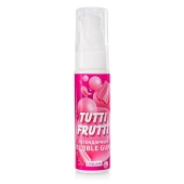 Интимный гель на водной основе Tutti-Frutti Bubble Gum - 30 гр. - Биоритм - купить с доставкой в Кирове