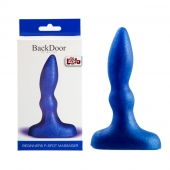 Синий анальный стимулятор Beginners p-spot massager - 11 см. - Lola Games - в Кирове купить с доставкой